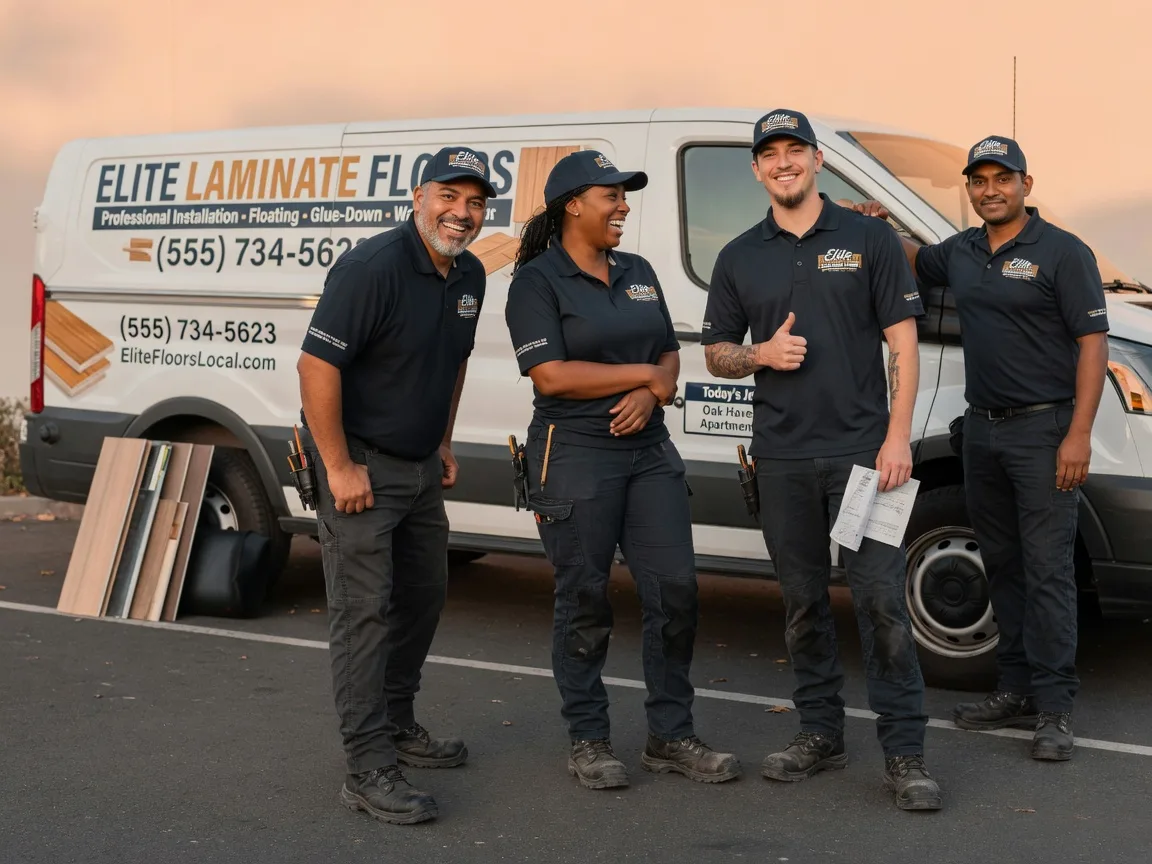 Laminate flooring installation company in Gould, OK